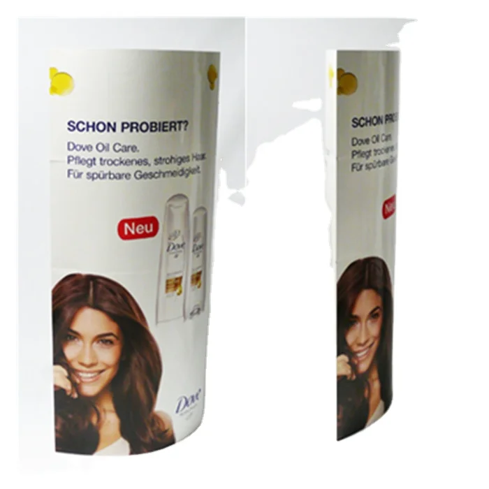 2024 HOT Free New Custom Design High Quality Promotion Recyclable Floor Cardboard Collapsible Pop Up Totem Display