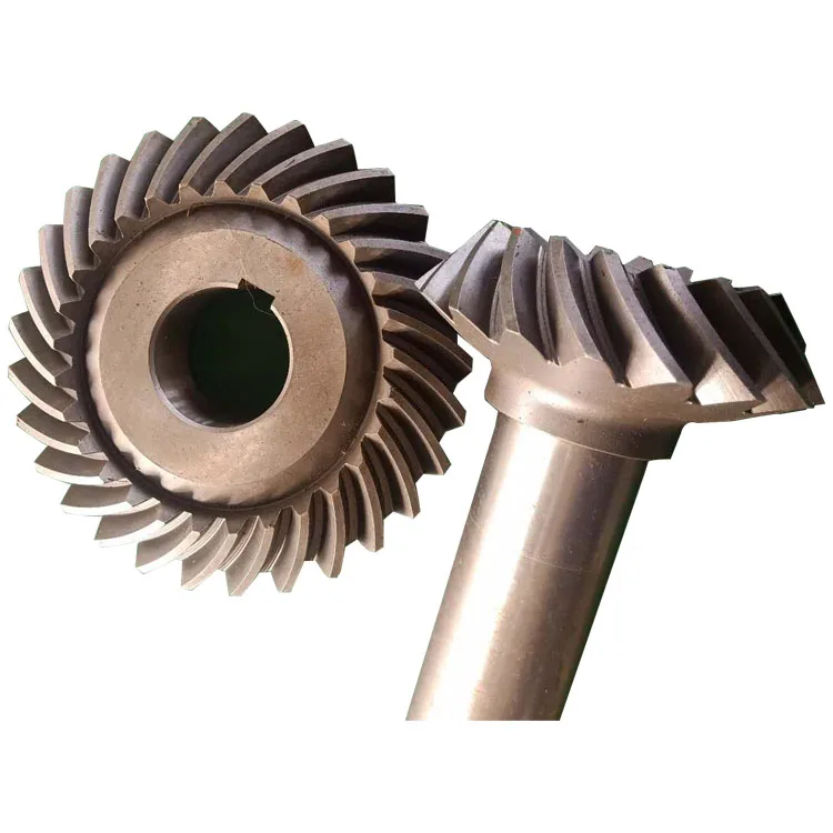 
high precision customized casting hardened new DCY bevel gear and shaft 