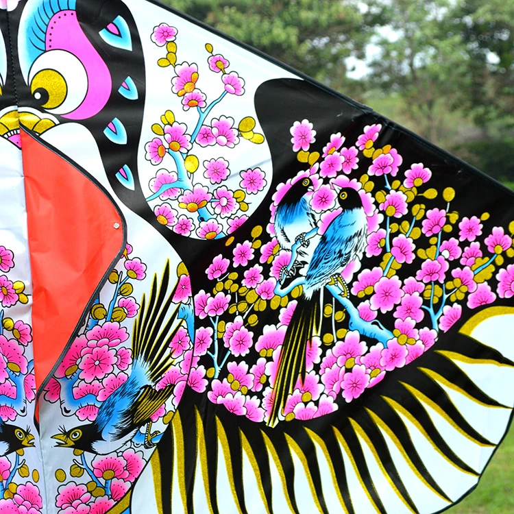 wholesale outdoor sport import flying big triangle swallow bird kite