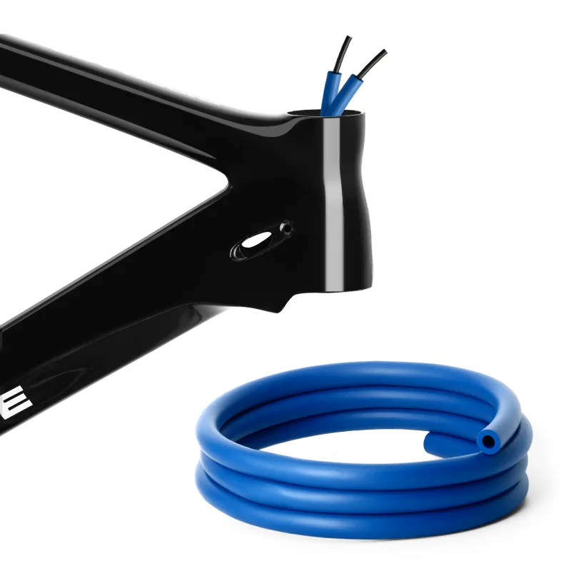RIDERACE 1.5m Internal Line Housing Damper Bicycle Inner Wiring Frame Damper Noise Prevention Tube Sound Absorption Tube Sponge