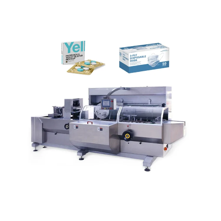 
Ce Certificated Multifunction Die Cut Condom Boxes Cartoning Machine For Packing Product 