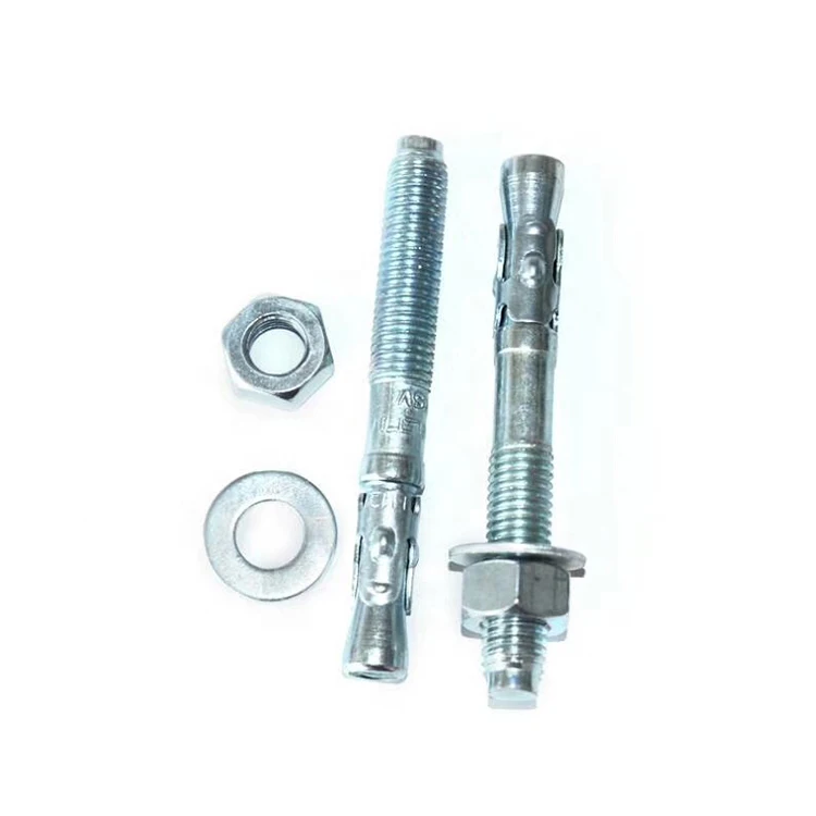 
High Quality Steel Galvanized Wedge Anchor Bolt,Through Anchor Bolt 