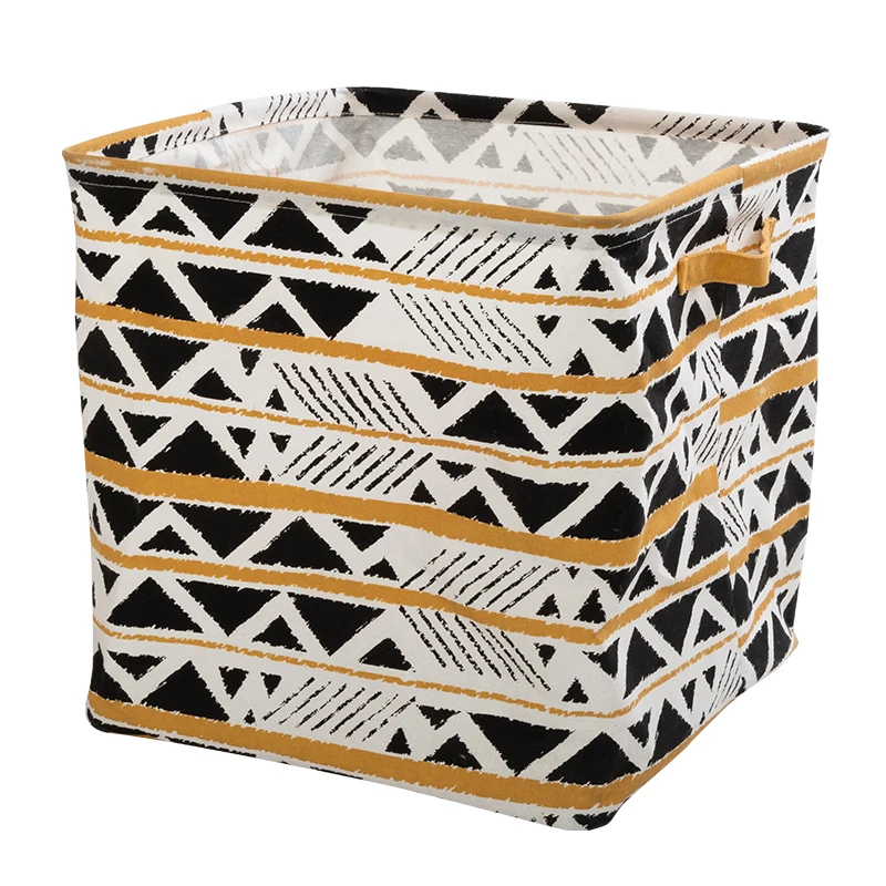  High Quality Square Folding Nersury Hamper Laundry Basket