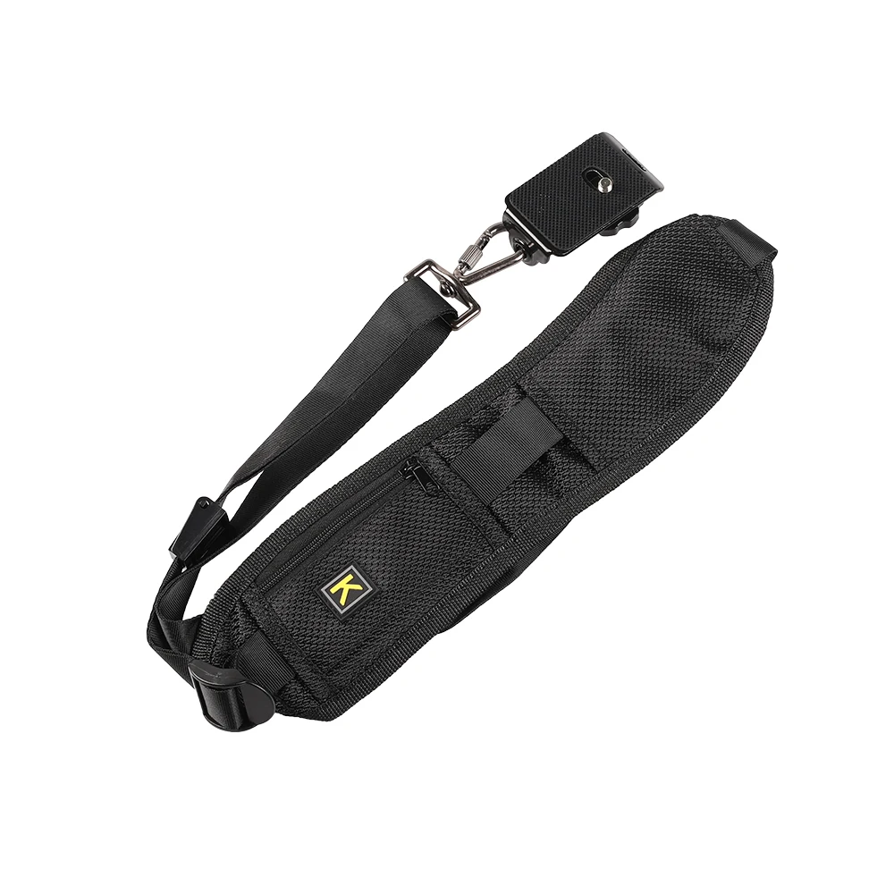 Kaliou  K-type single shoulder strap with  Nylon Aluminium alloy quick release plate screw for professional camera