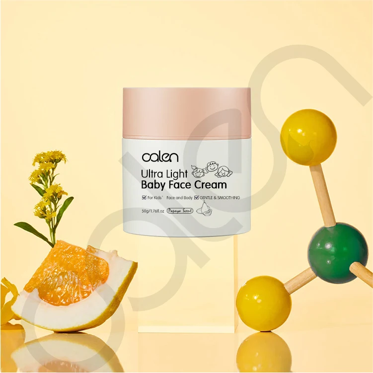 Oalen Wholesale Alcohol Free Baby Face Cream Gentle Baby Moisten Cream Protects Kid Skin Baby Face Cream