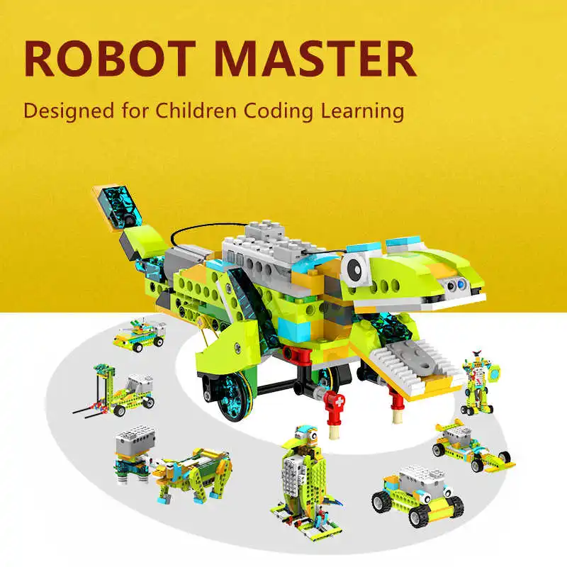 2022 Hot Sell STEM Programmable Toys Coding Robot Toys Robotics Kit Educational Toys for Kids
