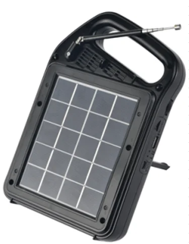 MLK-3589 Original factory Portable Solar panel electric power for charging mobile phone and LED lamp camp field trip