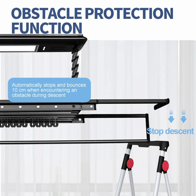 Manufacturer wholesale electric clothes drying rack Smart ceiling mounted clothes dryer clothes hanger