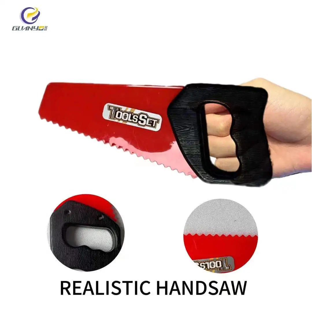 Wholesale Factory Price Pretend Play Tools Set Simulation Fireman Workshop Toys Plastic Screw Wrench DIY Tool Set Toy For Kids