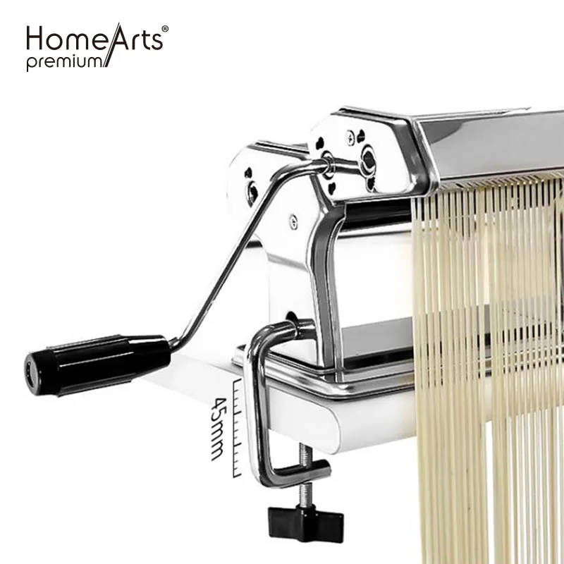  Household Manual Noodle Pasta Machine maker Stainless Steel Rice Making With Stop