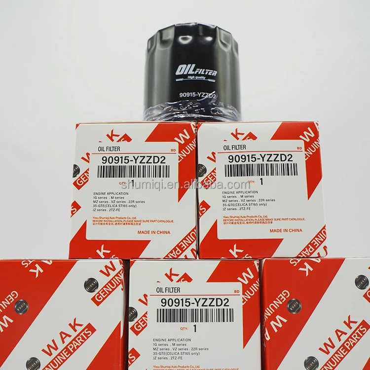 Auto Car Engine Oil Filter WAK Brand 90915-yzze1 90915-YZZJI D2 20003 30002-8t 90915-10001 90915-03001 For Many Cars