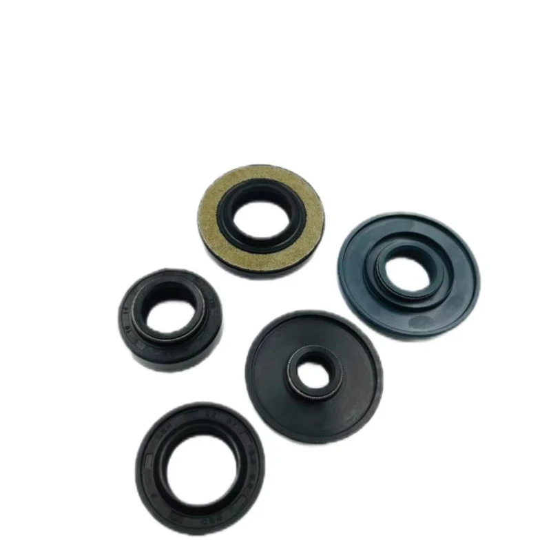 Shaft Oil Seal  Gasket Fluorine Rubber Double Lip Seals Round Oil Seal  for Camshafts Shock Absorber