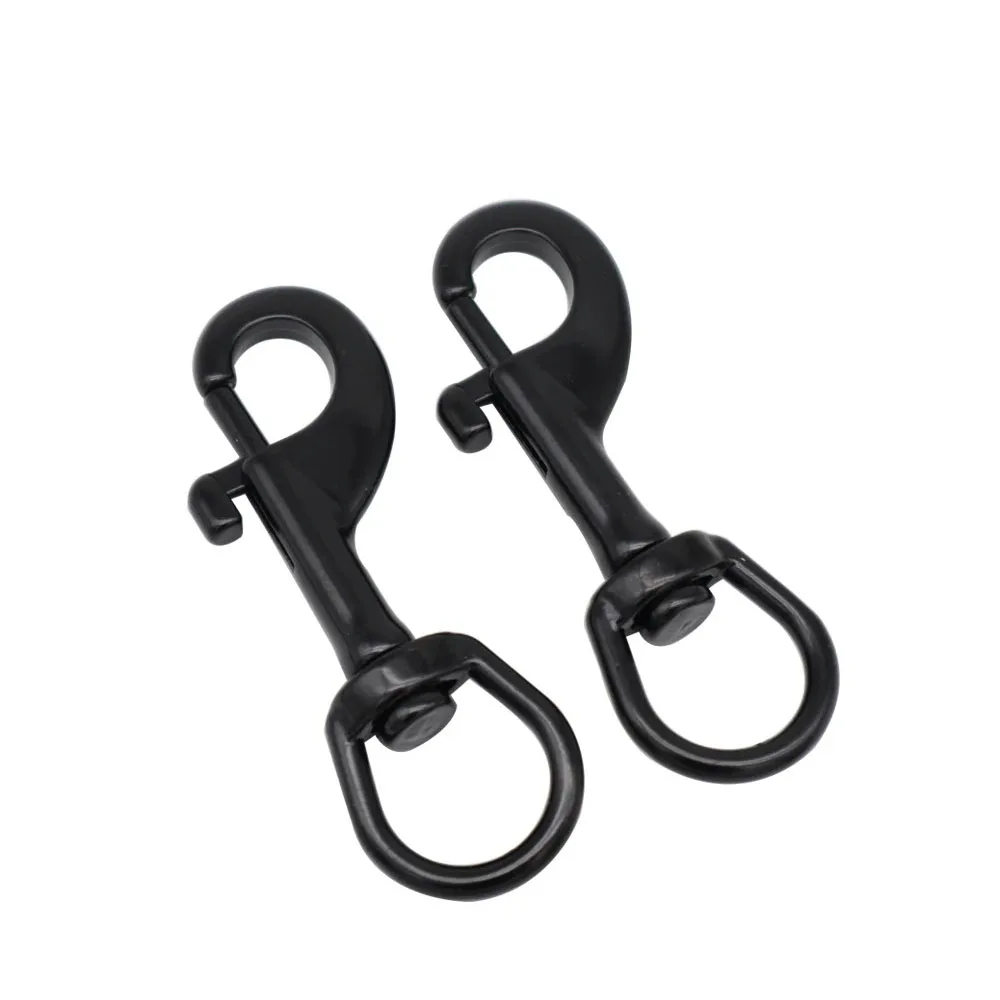 Stainless Steel 316 Swivel Eye Bolt Metal Snap Hooks Lifting For Climbing Rotating Carabiner