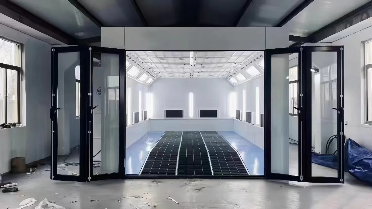 Auto Car spray Painting Drying Oven Heater Outdoor Automotive Powder Coating spray Paint booth For Sale Australia