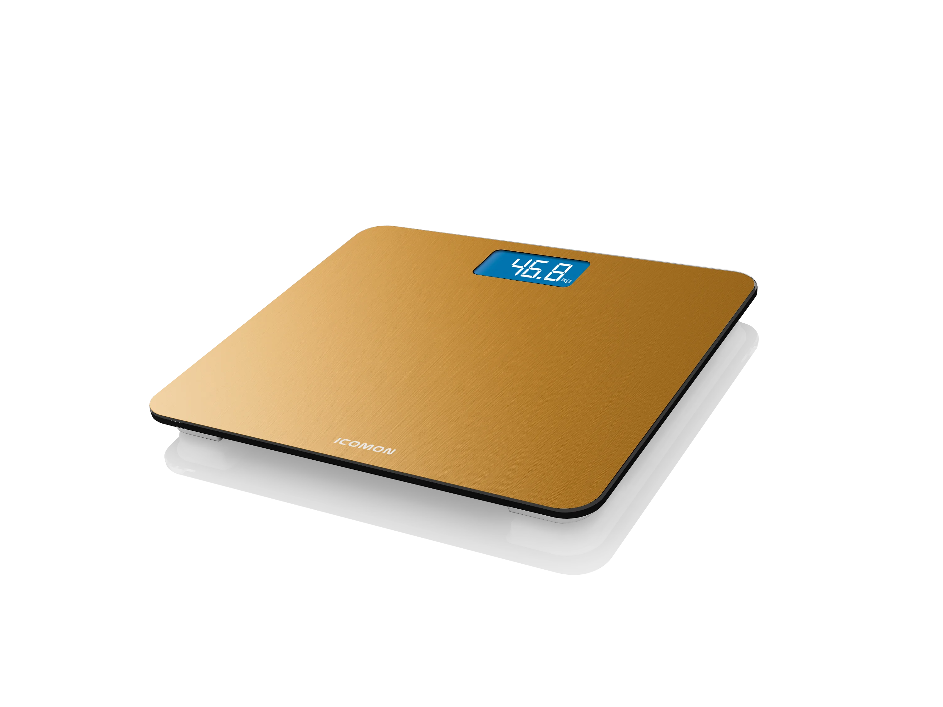 Luxury Home Design Stainless Steel Platform LCD Display Body Scale