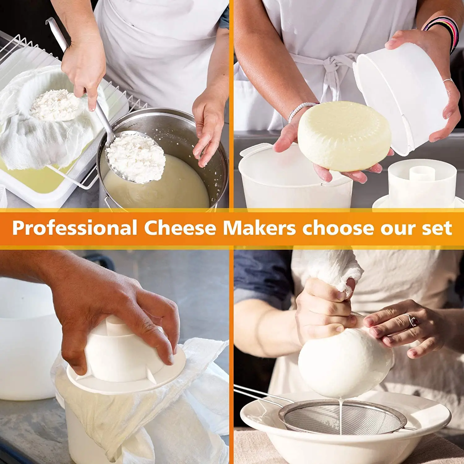 cheese Making Kit cheese Making Supplies cheese Set for Press Reusable