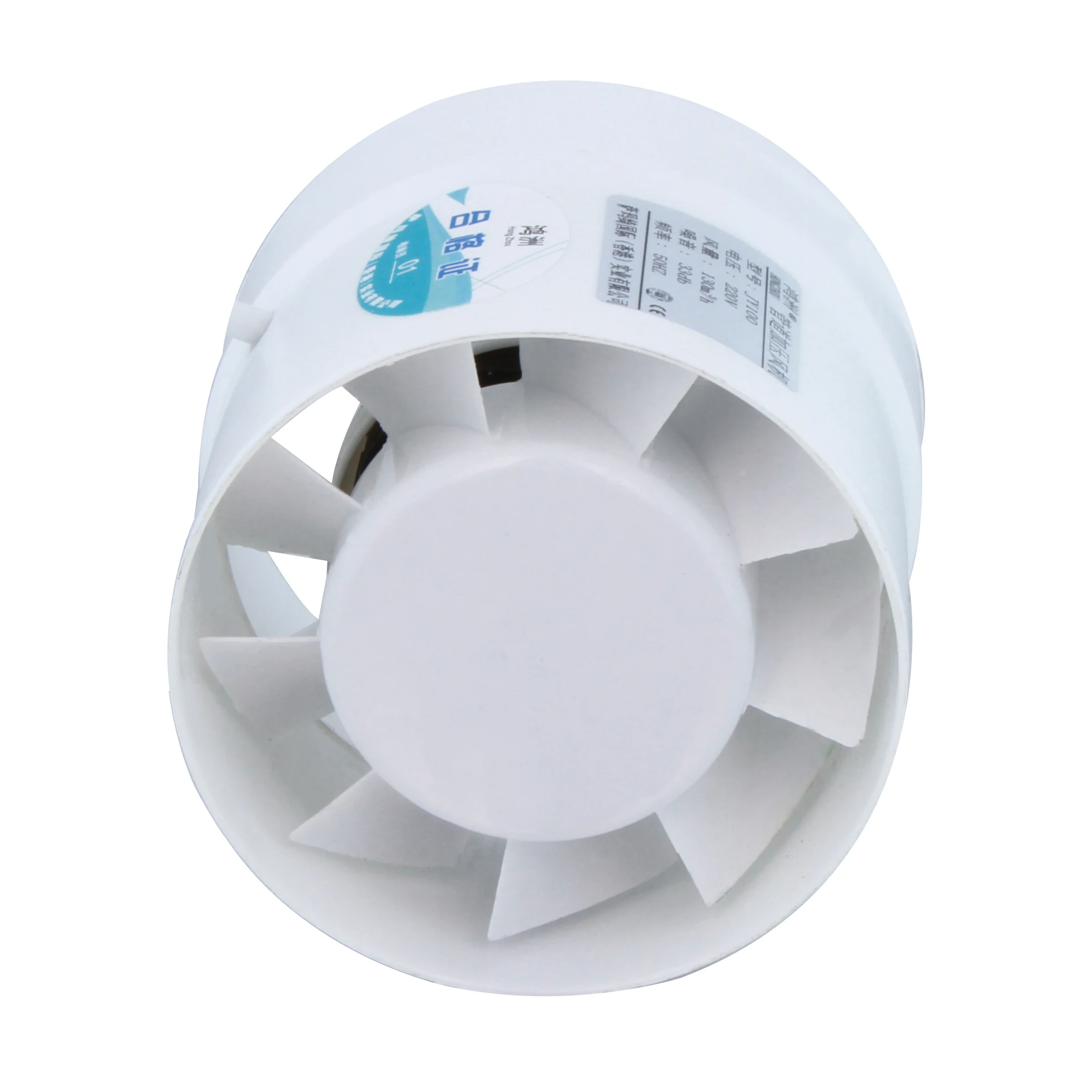 100 Vents Air Performance Blower Industrial Air Blower Inline Duct Fan