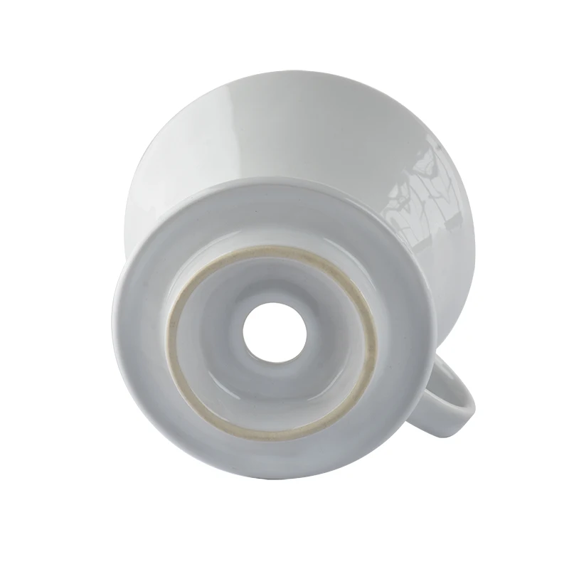 Home Cafe Restaurants Manual Brew Coffee Pour Over Coffee Maker Ceramic Cone Brewer Pour Over Coffee Dripper