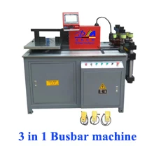 ISO9001 CE certificate professional manufacture high quality low price hydraulic DMNC-302K full CNC busbar processing machine