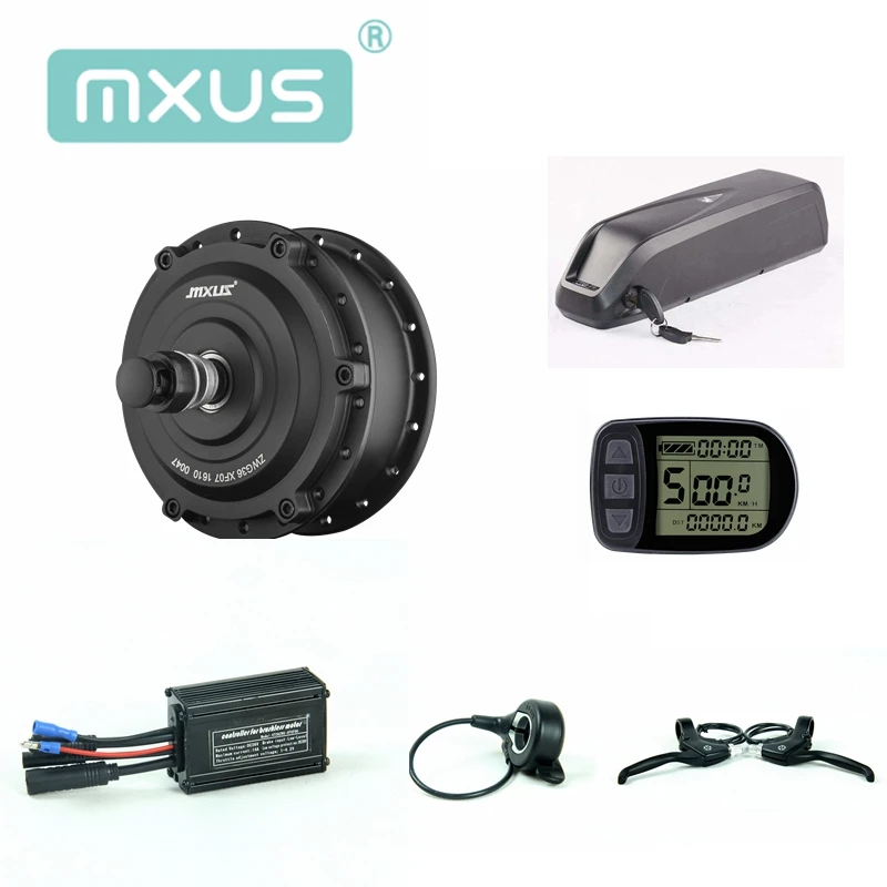 Limited-time promotion MXUS 250w 350w gear hub motor electric bike conversion kit