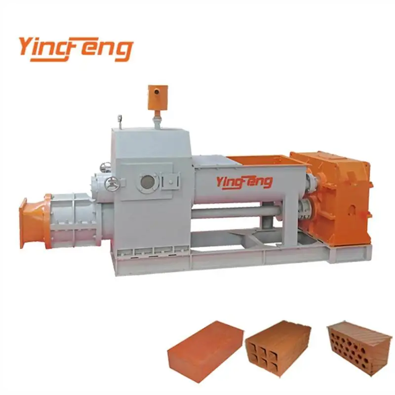 Yingfeng Jkr30 Clay Brick Machine Mud Brick Making Machine Red Brick Vacuum Extruder