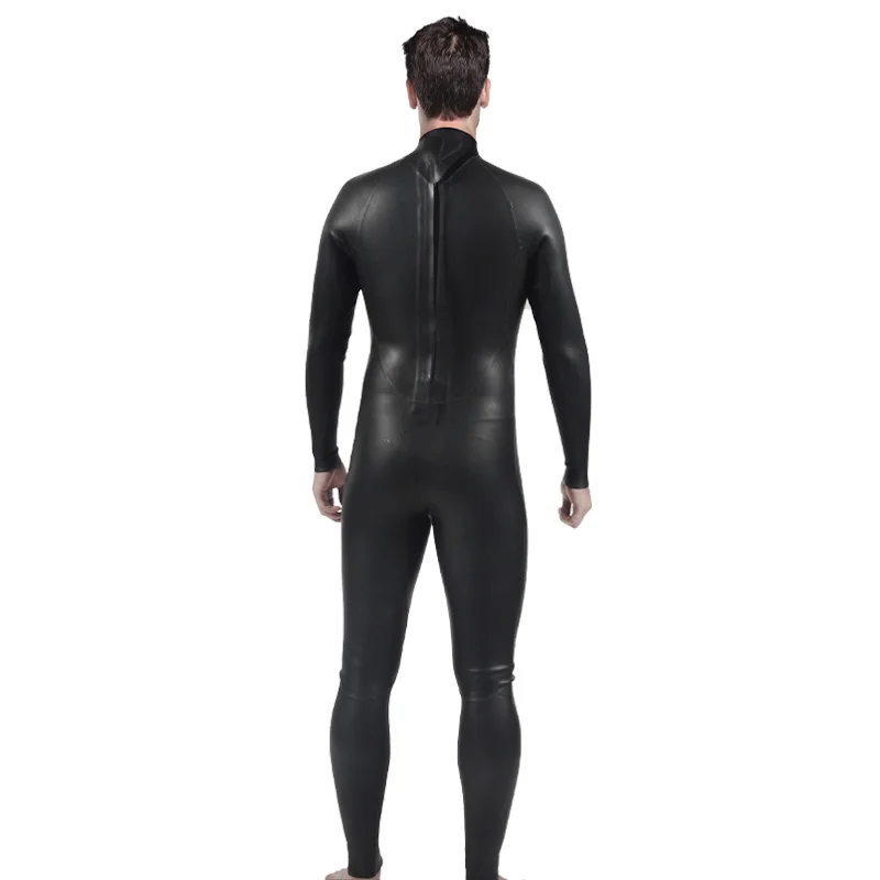 Wetsuit 3mm Wetsuit Triathlon Slippery mens Conjoined Cold Suit Wet Snorkeling Diving Suit