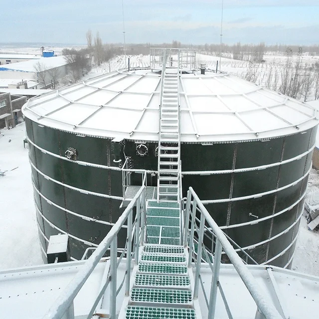  UASB Anaerobic Reactor Biogas Plant For Sewage
