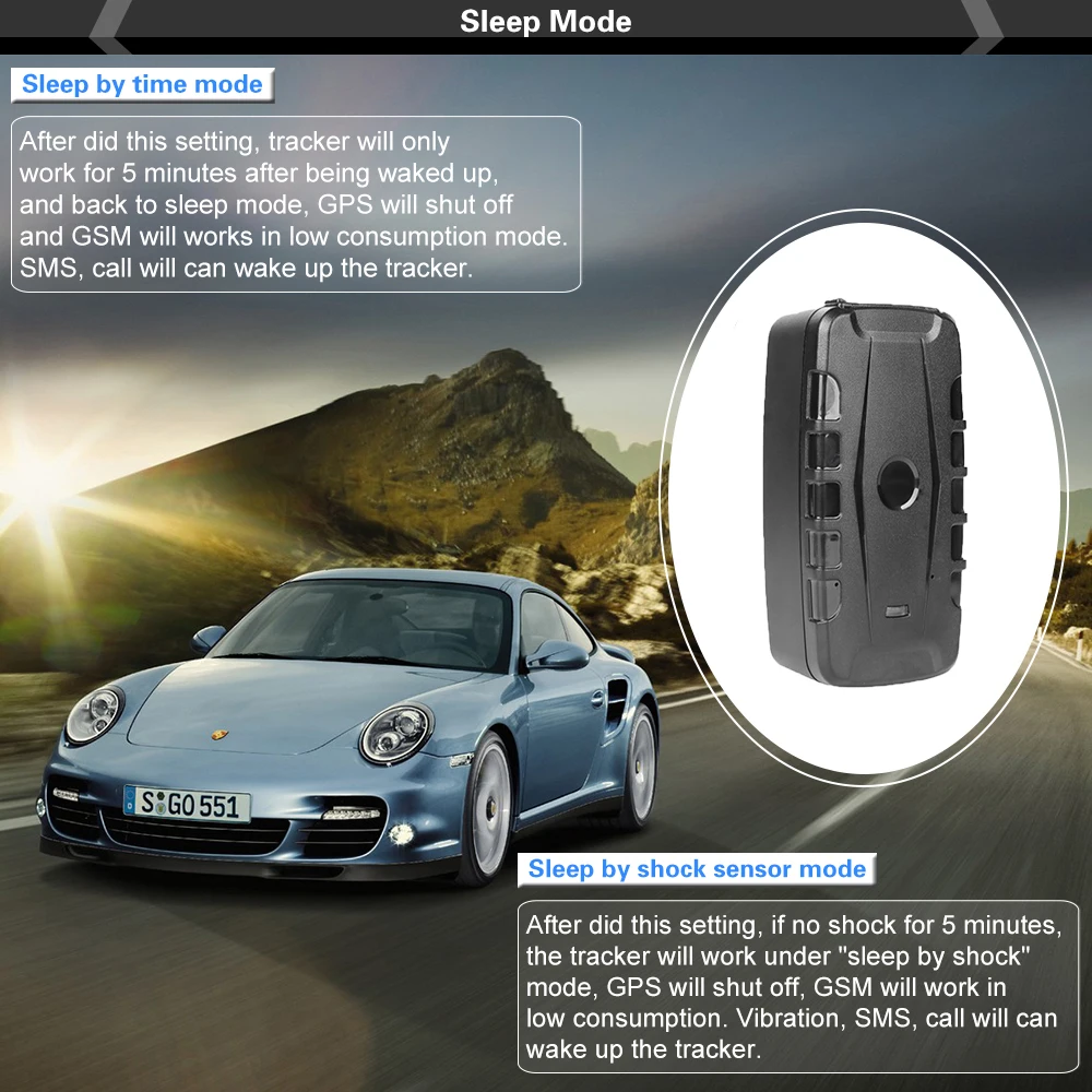 4G LTE TK918 GPS tracker 20000mAh 120 Days Long Standby  Waterproof Vehicle Car Locator Free Online Tracking Multiple Alarms