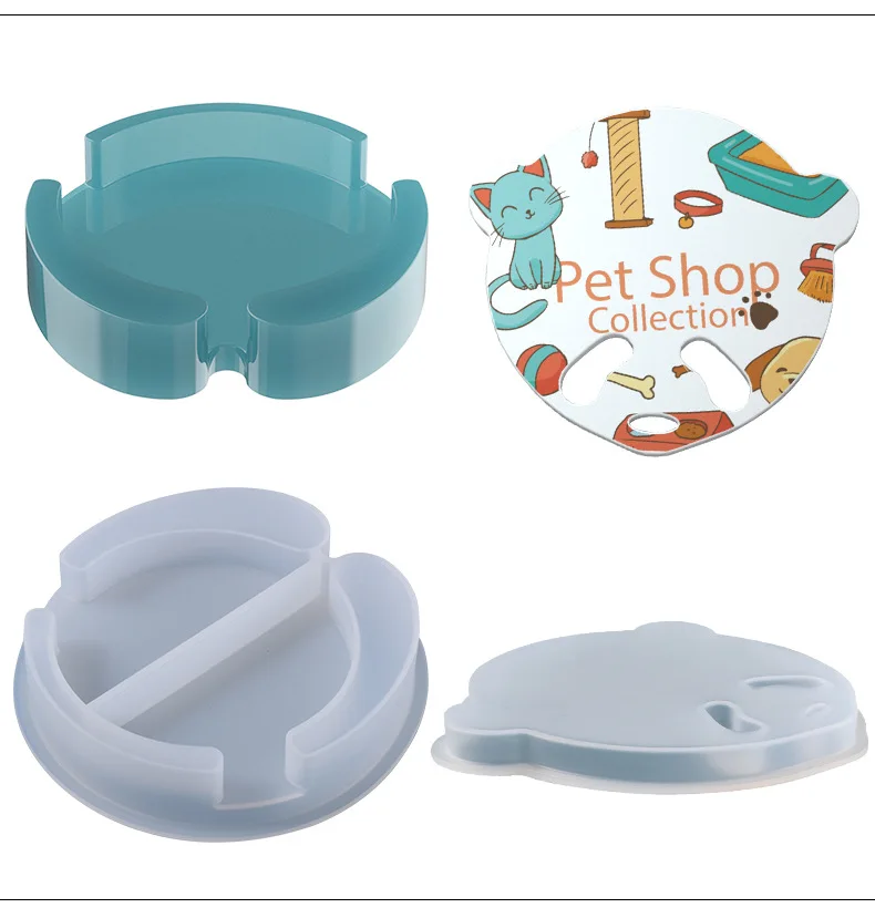 6520, сделай сам, Хрустальная форма в виде капли, креативные подставки в виде панды для получения подставок, базовая форма