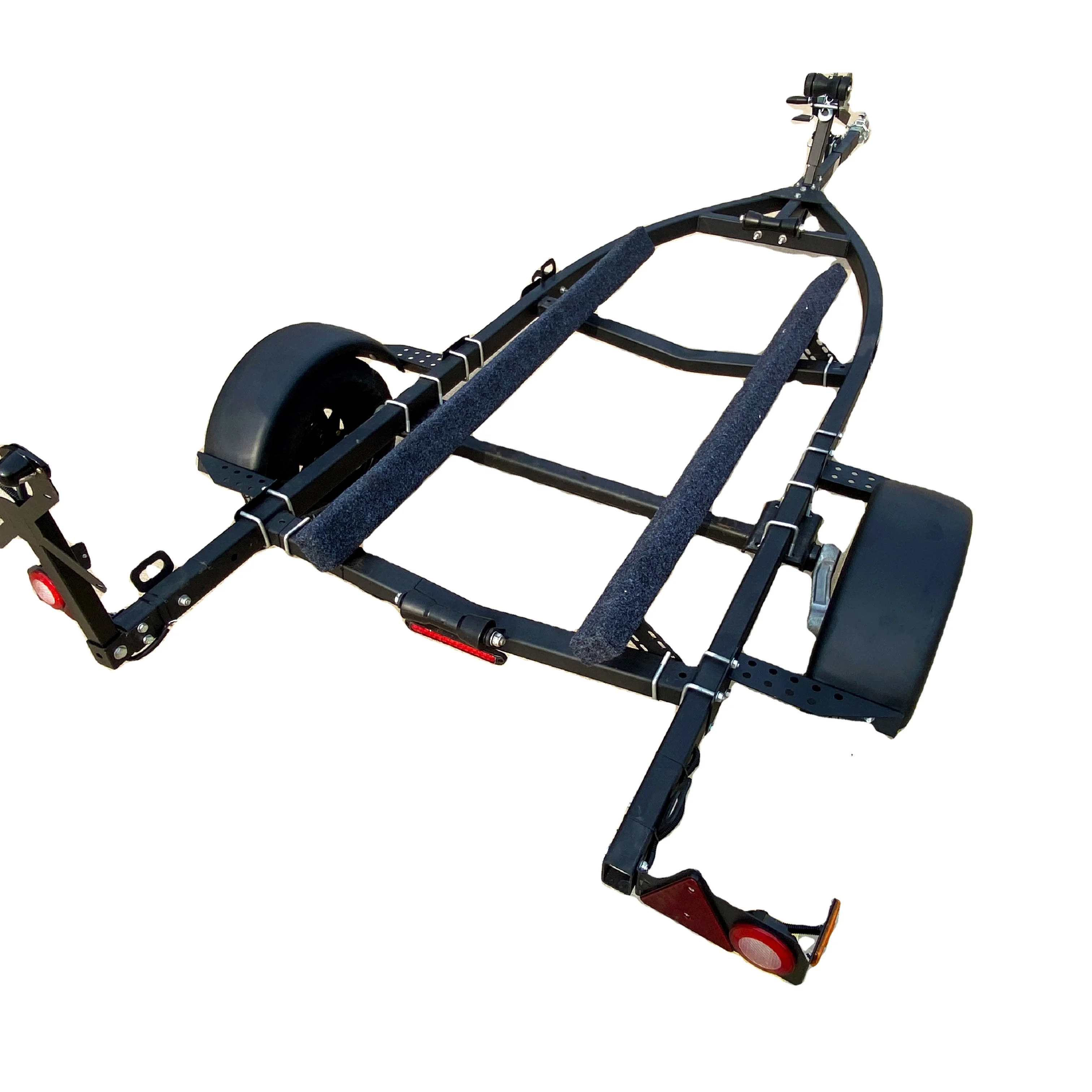 New sales commonly used Marine trailer, motor boat trailer, high quality aluminum alloy yacht trailer for sale