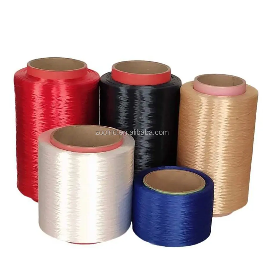 High Tenacity Polyester Filament Yarn 1500D 2000D 3000D Polyester Yarn