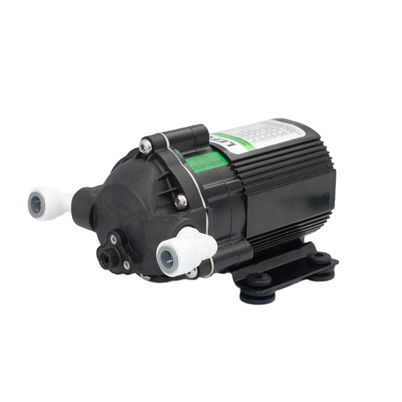 LEFOO 300gpd dc brushless water pump Diaphragm Booster Pump 24v for Purifier Water Dispenser and treatment