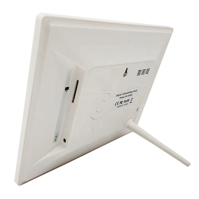 Popular electronic big digital time alarm clock dementia clock led analog clock with digital day date