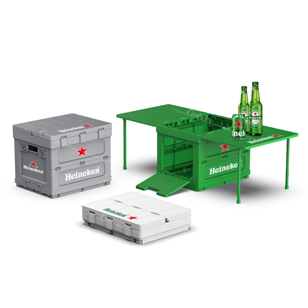 2024 New Products promotional gifts custom logo Luxury Corporate office Beer Drinks promotional giveaways folding storage boxes