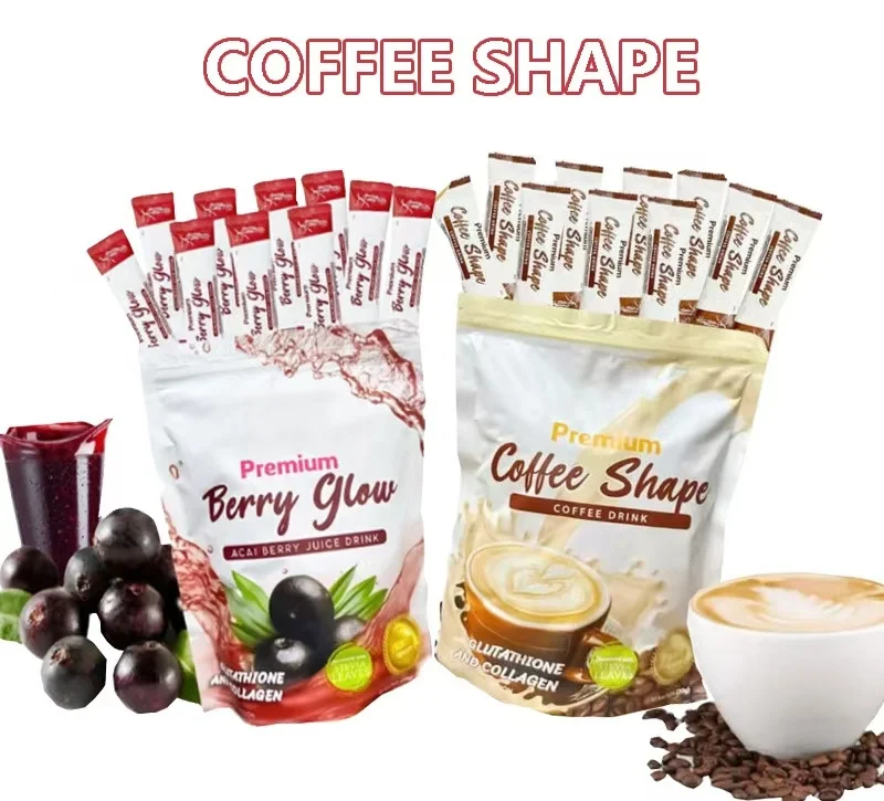 Premium Acai Berry Juice Drink Loaded With Antioxidants Collagen Glutathione Glow Health Powder