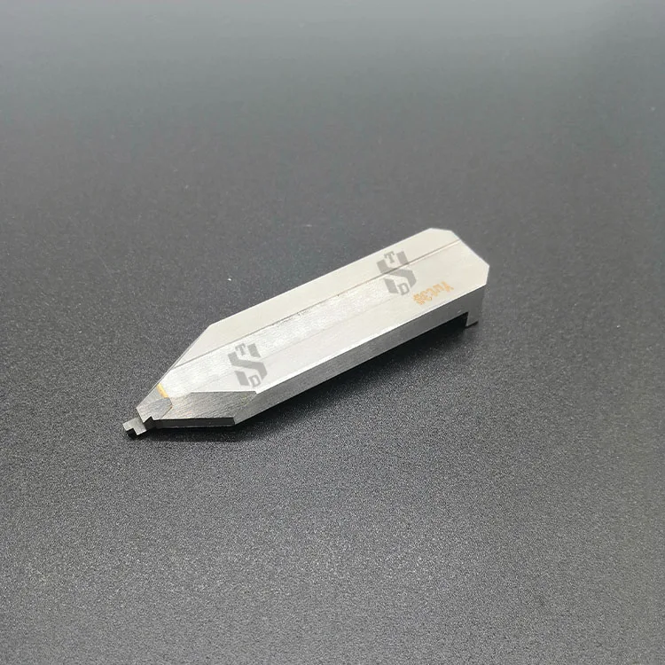 Metal Zipper Pressing Cutting Knife Y Teeth Zippers Machine Spare Part Pressing Cutter