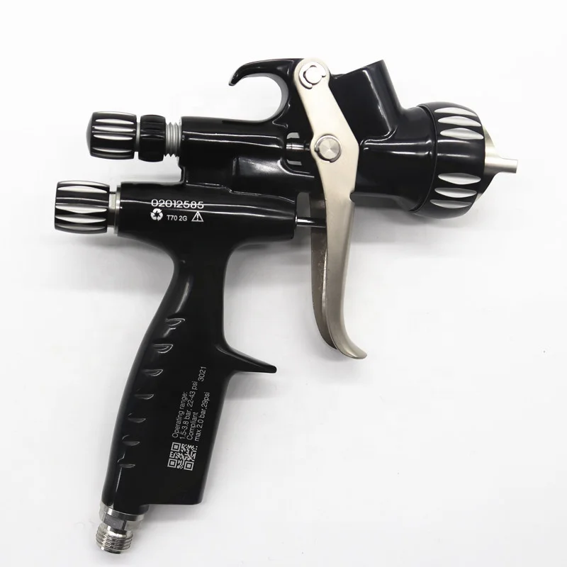 air spray gun manual spray gun With Plastic Tank LVLP And Paint Gun Adapter /Water-Based Paint /Varnish Paint Sprayer