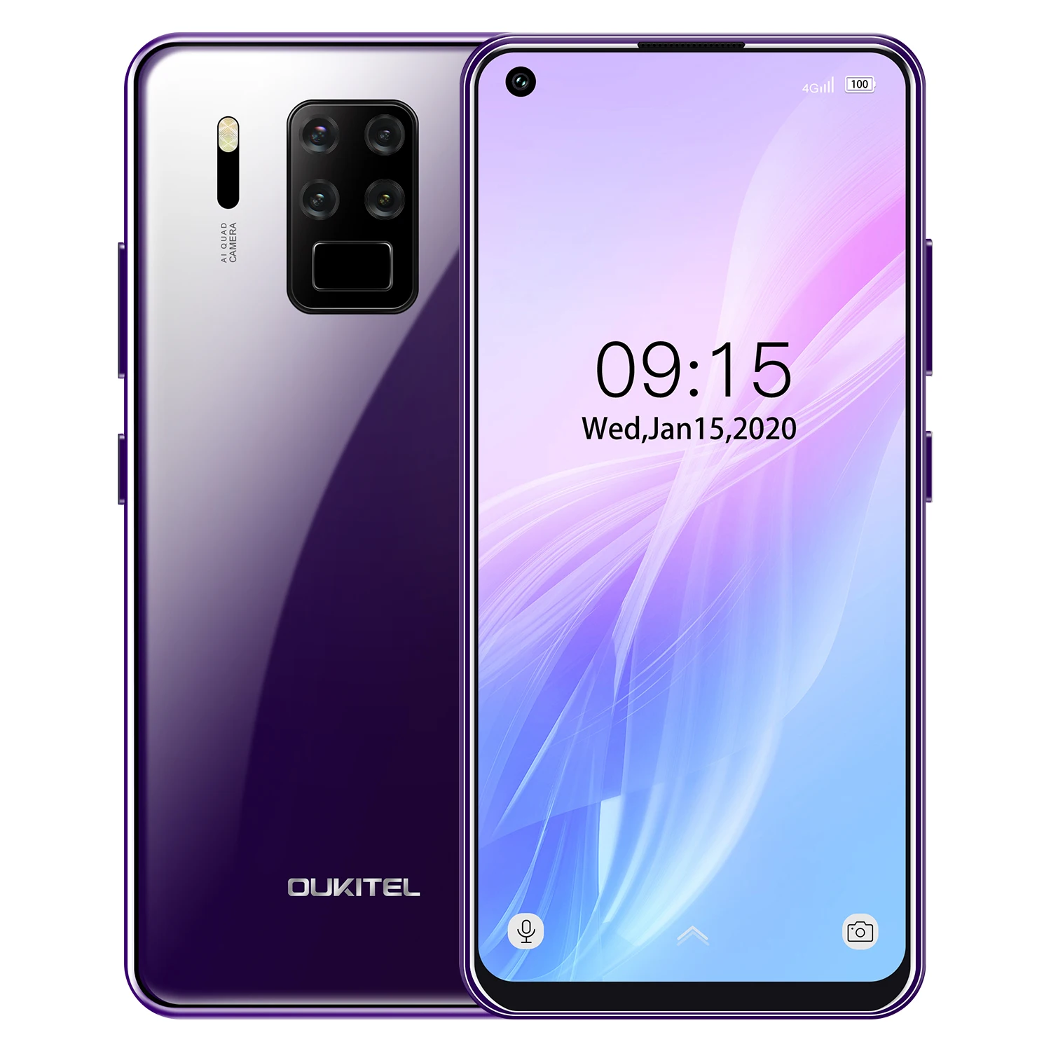 Смартфон OUKITEL C18 Pro на Android восемь ядер экран 6 55 дюйма 4 Гб + 64