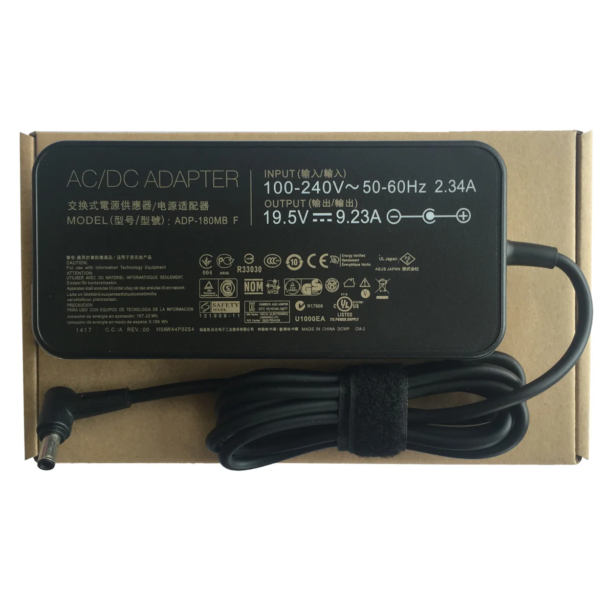 Адаптер для ноутбука ASUS ROG Strix GL704GM-DH74 GL703 GL703GM-EE063T GL703GM-DS74 GL504GM-XS74 ADP-180UB B 19 5 в 9.23a 180