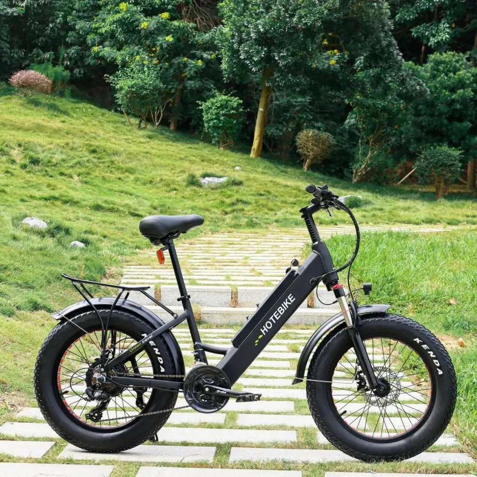 HOTEBIKE big power e battery bike 500W 750W ebike eu stock electric fat tire bike