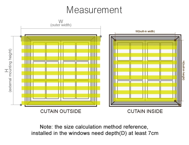 
New custom made home deco electric shades window blind roller 