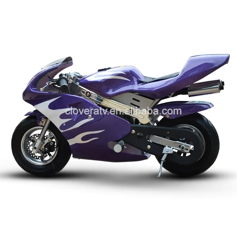 Бензиновый 2-х тактный питбайк 50cc карманный велосипед из Китая