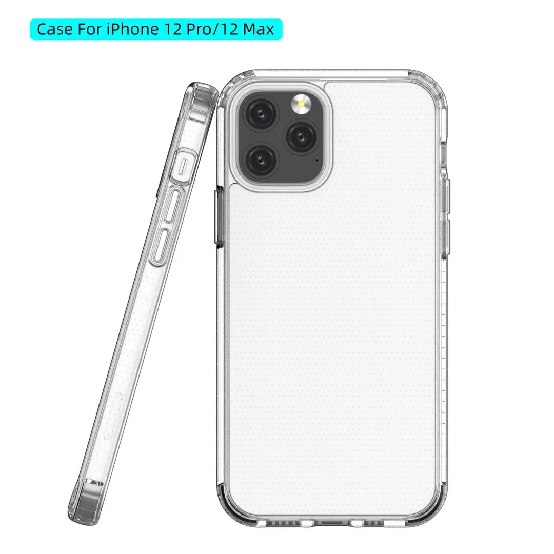 Wholesale Case Shockproof Protective Luxury 1.5MM Bayer Crystal Transparent Clear Case For Iphone14 iphone13