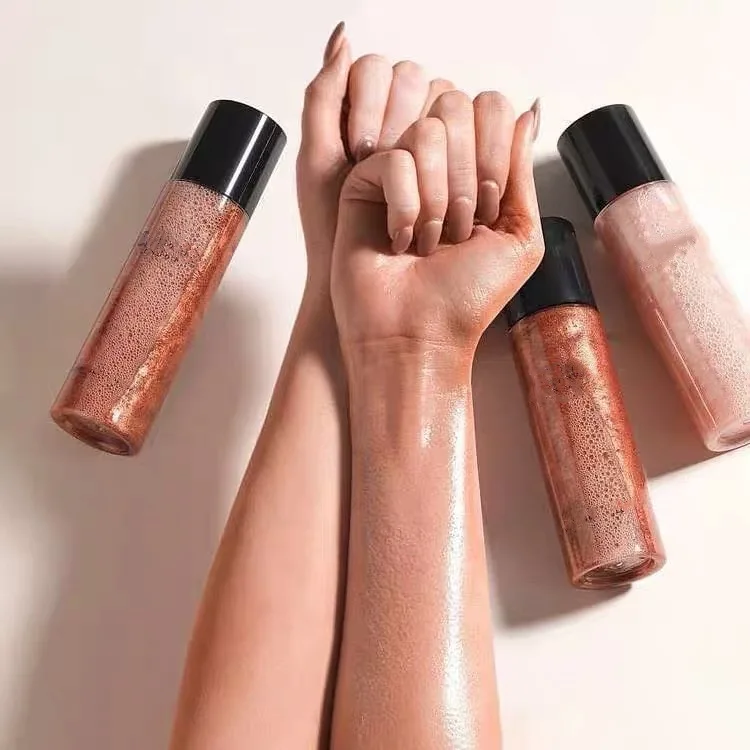 Prep set glow Long-lasting makeup setting spray brighten moisturize private label liquid highlighter without logo