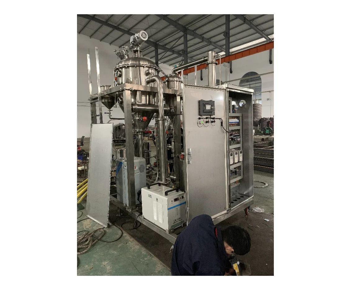 Pilot scale forced circulation evaporators VANOO-01-!0