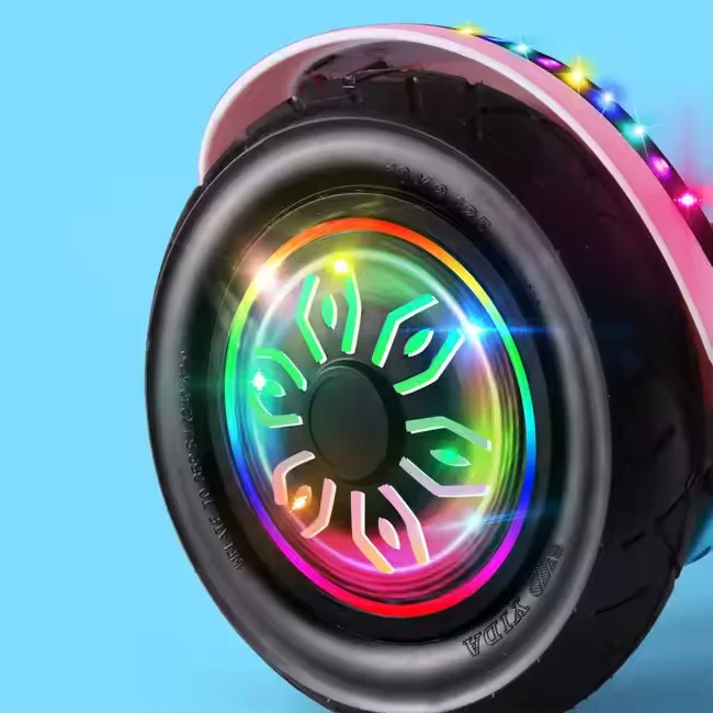 10 Inches Dual Wheel Self-Balancing Electric Smart Scooter with LED Technology & Popular Music Car Feature