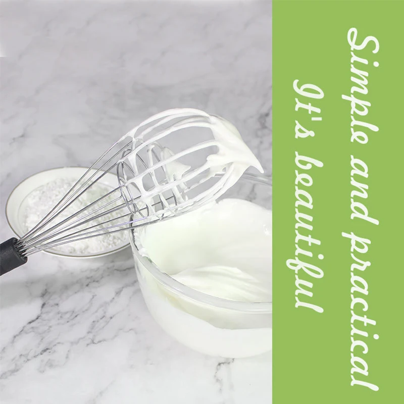 Кухонный миксер для яиц из нержавеющей стали ручной мешалка выпечки венчик инструменты