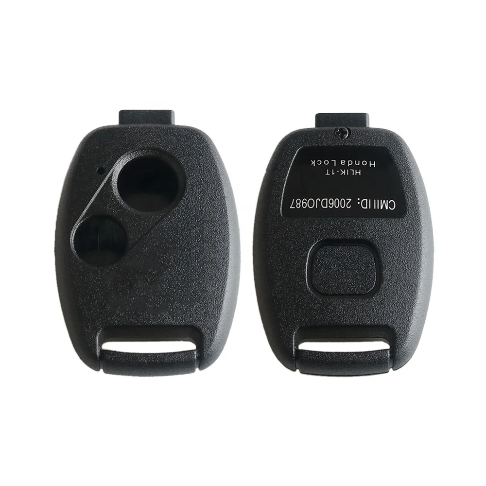 2 Buttons Car Remote Smart Key Case Shell Cover Fob For Honda Accord Keys Civic CRV Pilot 2007 2008 2009 2010 2011 2012 2013