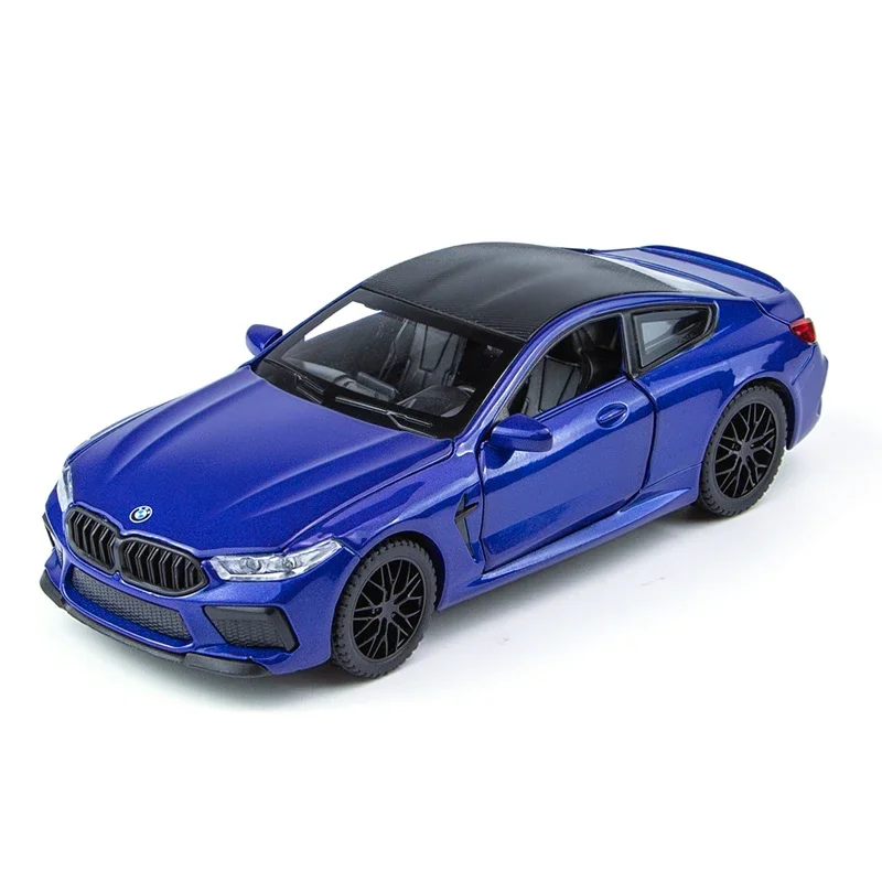1/32 BM M8 внедорожник сплав W Модель автомобиля открывающийся металлический автомобиль со звуком сувенир для детей
