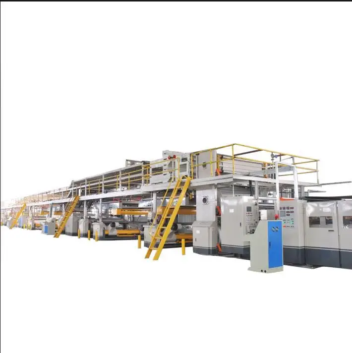 3/5/7ply layer Automatic cardboard boxes production line Corrugated Board Plant/corrugated board production line
